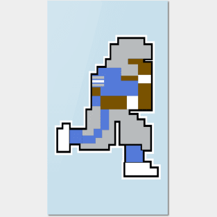 Tecmo Bowl DET - 8-bit Detroit Posters and Art